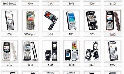诺基亚的手机型号_诺基亚的手机型号大全